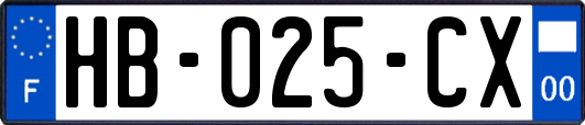 HB-025-CX