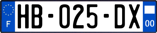 HB-025-DX