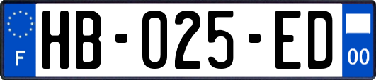 HB-025-ED