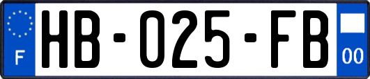 HB-025-FB