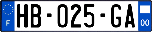 HB-025-GA