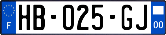 HB-025-GJ