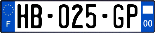 HB-025-GP