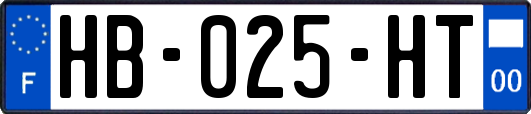 HB-025-HT