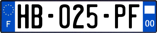 HB-025-PF