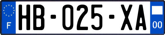 HB-025-XA