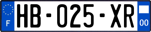 HB-025-XR