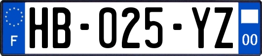 HB-025-YZ