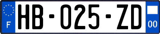 HB-025-ZD