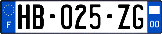 HB-025-ZG