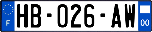 HB-026-AW