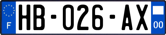 HB-026-AX