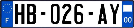 HB-026-AY