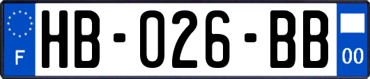 HB-026-BB