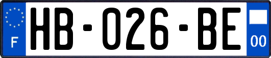 HB-026-BE