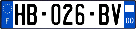 HB-026-BV