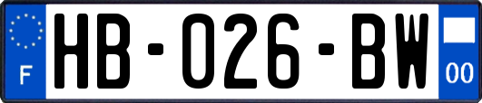 HB-026-BW