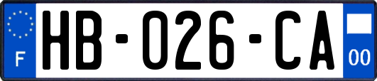 HB-026-CA