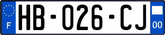 HB-026-CJ