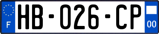 HB-026-CP