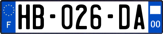 HB-026-DA