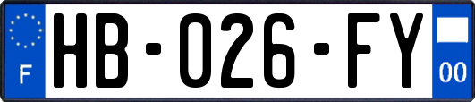 HB-026-FY