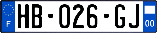 HB-026-GJ