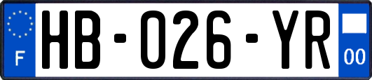 HB-026-YR