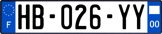 HB-026-YY