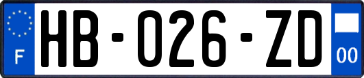 HB-026-ZD