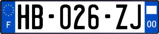 HB-026-ZJ