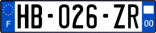 HB-026-ZR