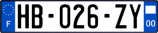 HB-026-ZY