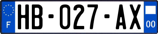 HB-027-AX