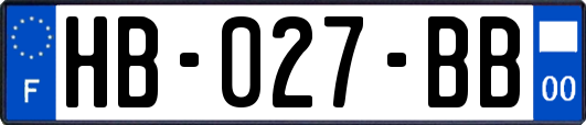 HB-027-BB