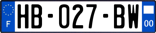 HB-027-BW