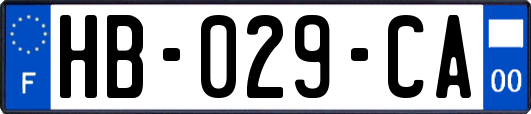 HB-029-CA