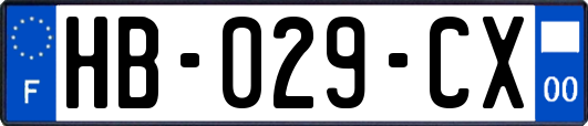 HB-029-CX