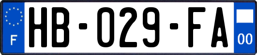 HB-029-FA