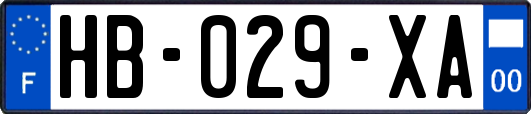 HB-029-XA