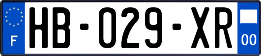 HB-029-XR
