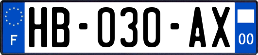 HB-030-AX