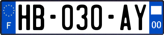 HB-030-AY