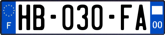 HB-030-FA