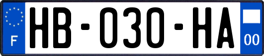 HB-030-HA