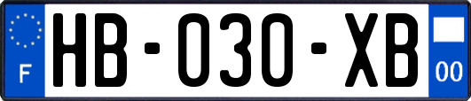 HB-030-XB