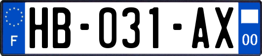 HB-031-AX