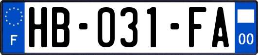 HB-031-FA