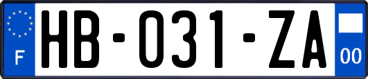 HB-031-ZA