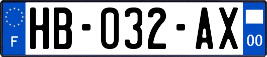 HB-032-AX